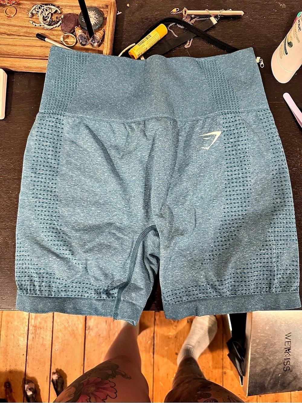 Gymshark Vital Seamless 2.0 Shorts Women's Blue